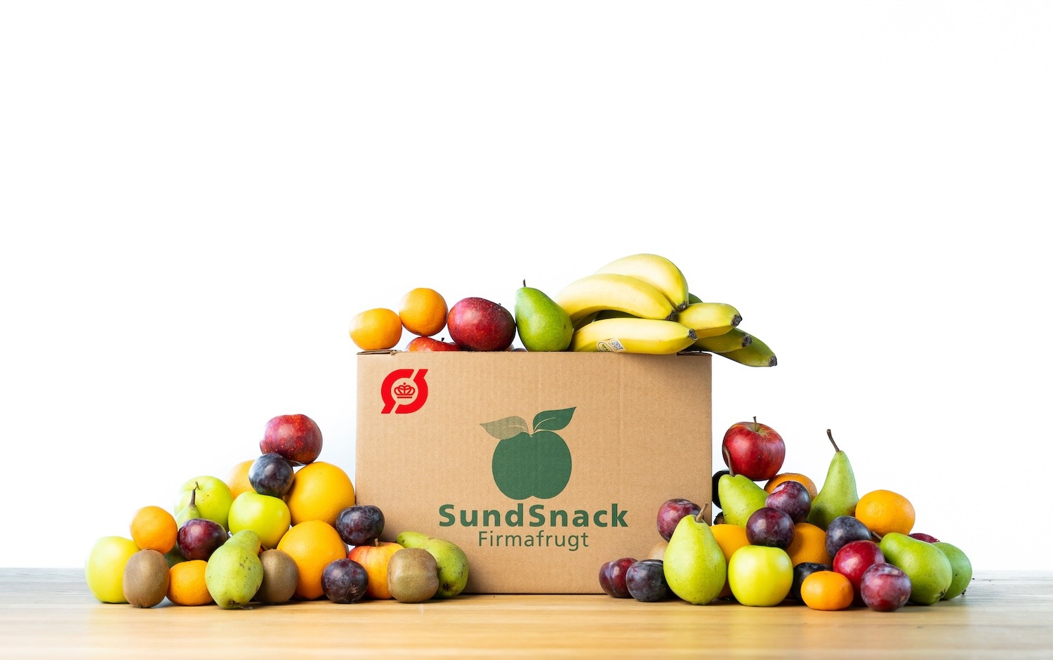Sundsnack Firmafrugt - Frugter zoomet tæt